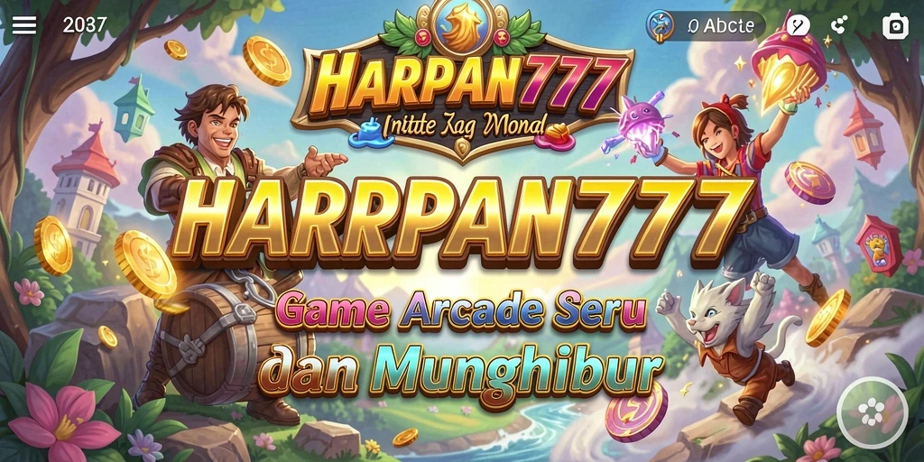 Tampilan menarik gameplay HARAPAN777 yang penuh tantangan arcade.