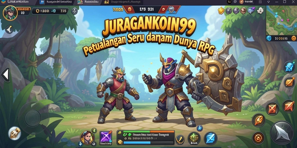 Gameplay seru dan menantang di dunia RPG JURAGANKOIN99.