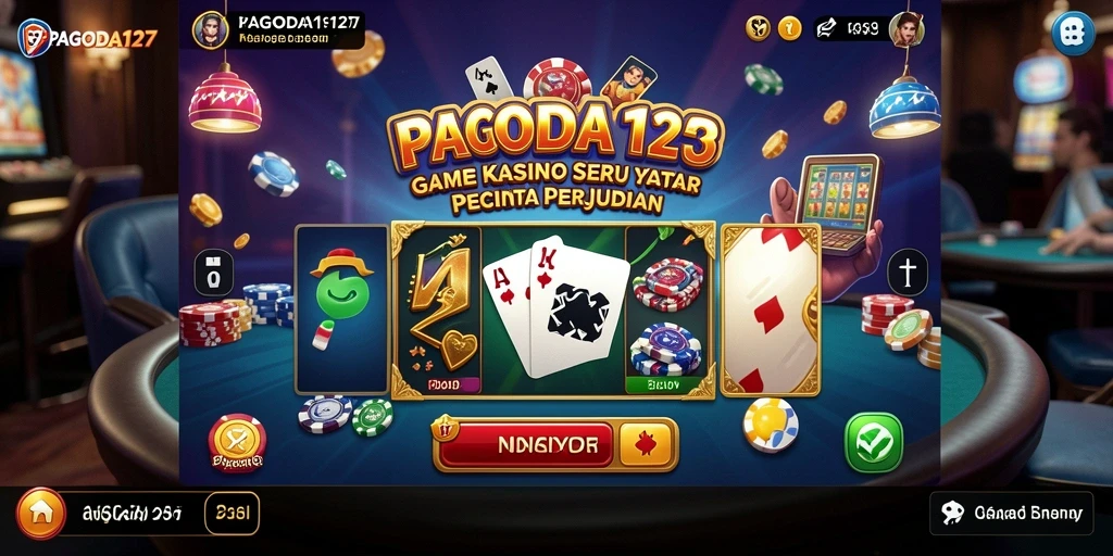 Screenshot gameplay PAGODA127 menampilkan suasana kasino yang menarik dan penuh aksi.