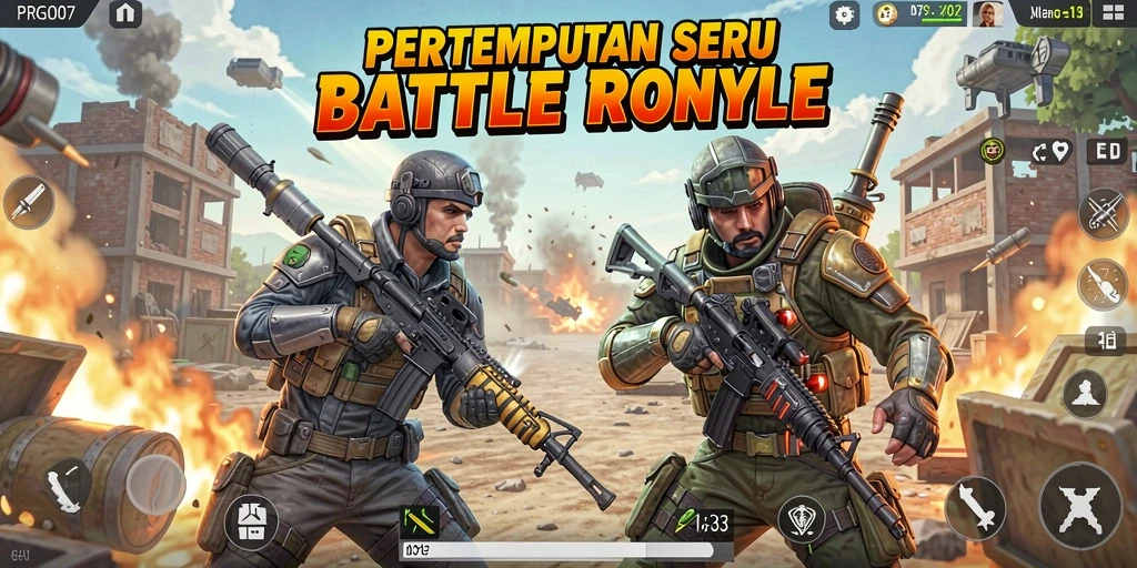 Gameplay mendebarkan di PRG007 menunjukkan aksi pertempuran tak terduga.