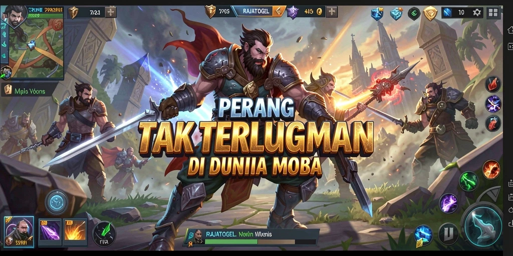 Gameplay dinamis dan penuh aksi di RAJATOGEL.