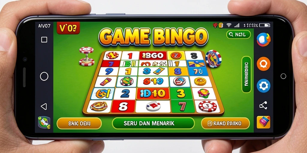 Tampilan menarik gameplay Bingo V07 yang mendebarkan.